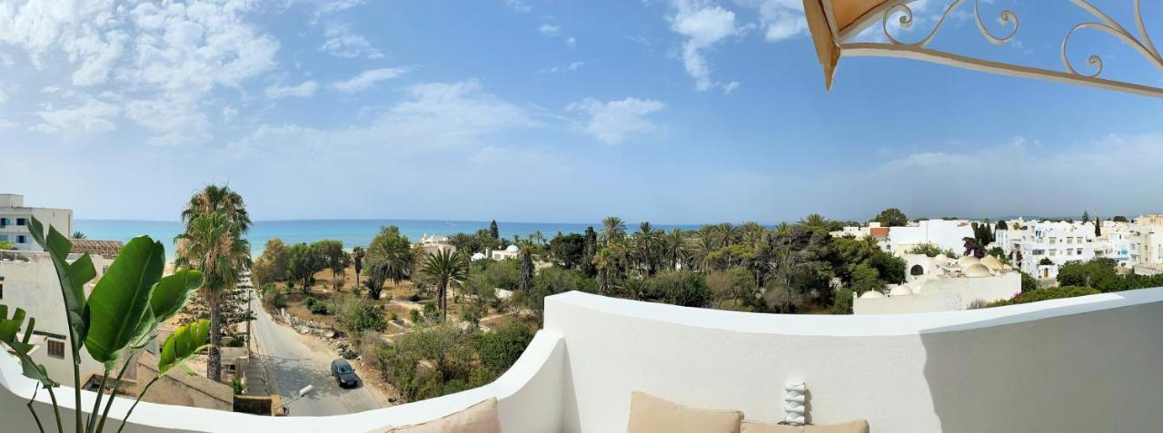 Roof Top Pied Dans L'Eau Panoramic View, 80 Meters From Seaside Al-Hammamat Zewnętrze zdjęcie