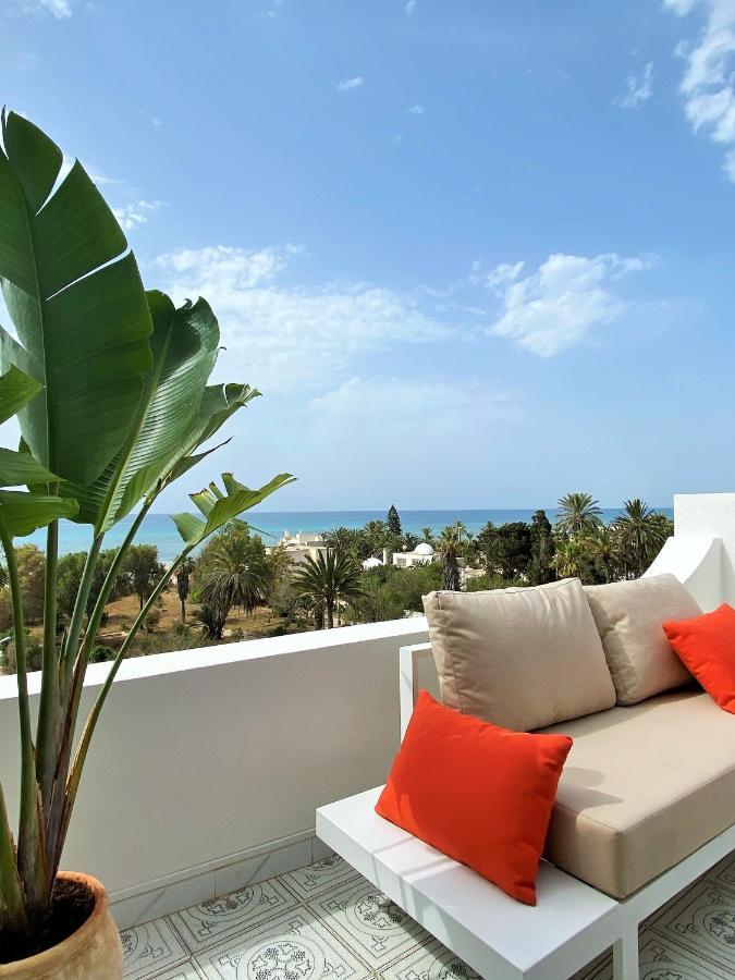 Roof Top Pied Dans L'Eau Panoramic View, 80 Meters From Seaside Al-Hammamat Zewnętrze zdjęcie