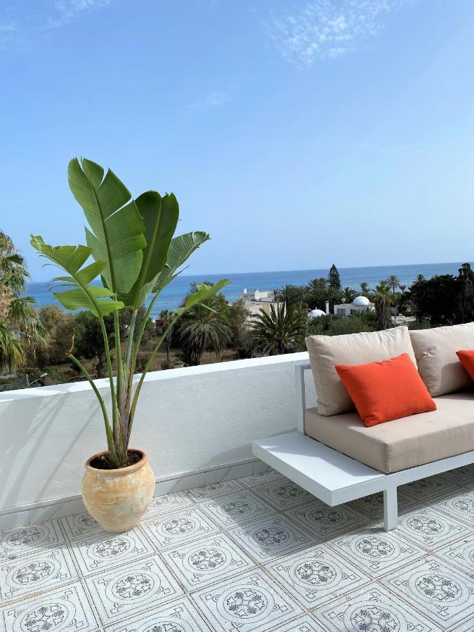 Roof Top Pied Dans L'Eau Panoramic View, 80 Meters From Seaside Al-Hammamat Zewnętrze zdjęcie