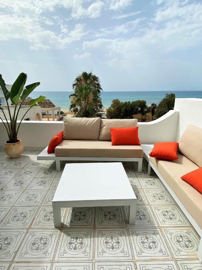 Roof Top Pied Dans L'Eau Panoramic View, 80 Meters From Seaside Al-Hammamat Zewnętrze zdjęcie